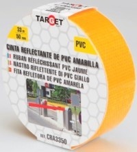 Cinta Reflectante Amarilla 33m x 50mm